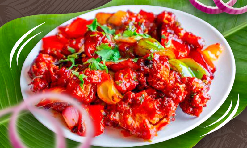 Banana Leaf Redondo Beach - Chicken 65