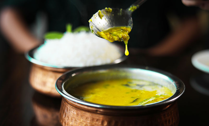 Banana Leaf Redondo Beach - Delicious Dal Fry