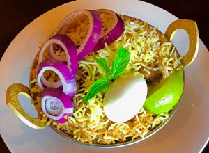 Banana Leaf South Redondo - Goat Halal Dum Biryani