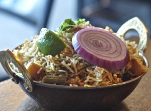 Banana Leaf South Redondo - Vegetable Dum Biryani
