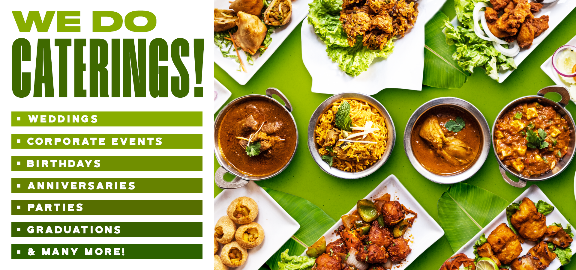 Banana Leaf Redondo Beach -
          Catering Events